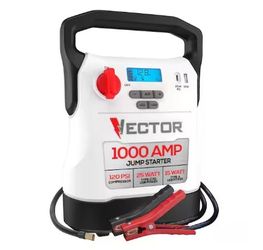 1000 Amp Jump Starter, Compressor, USB Power