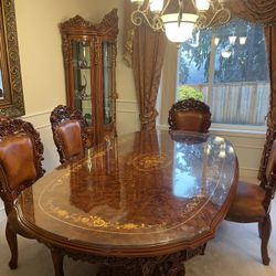 Antique Dining Table Set