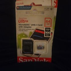 San Disk 64GB  Speed 100