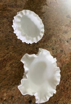 Hobnail Milk Glass