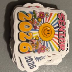 Class Of 2026 Senior Stickers 