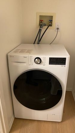 2.4 cu. ft. Smart Wi-Fi Enabled Compact Front Load All-In-One Washer/Dryer Combo with Built-In Intelligence