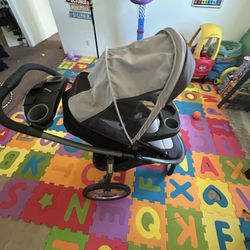 Graco FastAction Fold Jogger Stroller, Gotham,