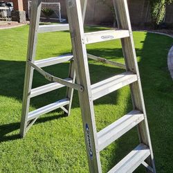 WERNER Stepladder: 6 ft Ladder