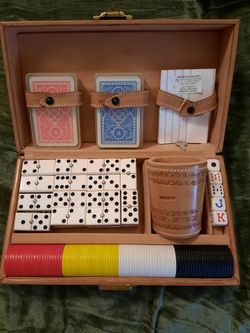 Leather Game Box