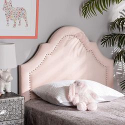 New Baxton Studio Headboards, Twin, Light Pink