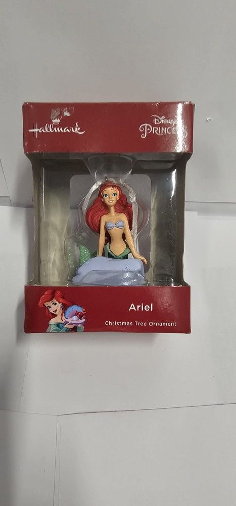 Hallmark Disney Princess Ornament Ariel The Little Mermaid Glitter Tail