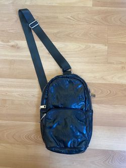 Revenge All-Over Stich Sling Bag Leather