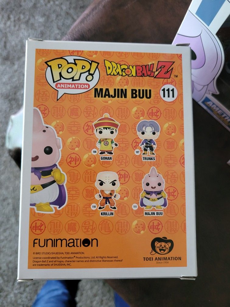 Dragon Ball Z Maijin Buu Saga Majin Buu With Puppy Bee And Cookie Figure.  for Sale in Lancaster, CA - OfferUp