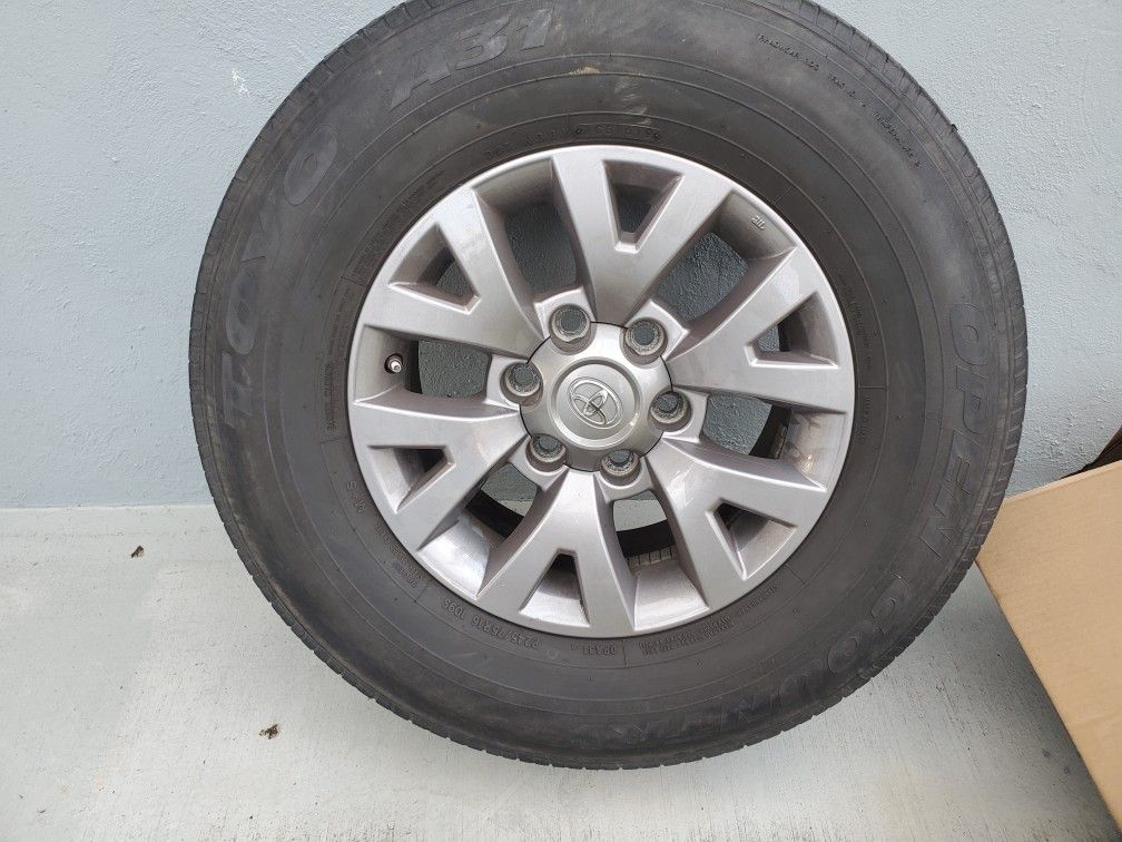 2002 TOYOTA Tacoma Tires/wheels and Other PARTS