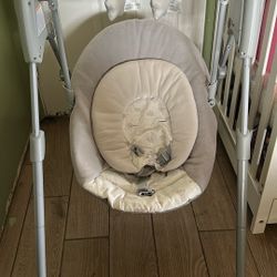 Grey Graco Baby Swing 