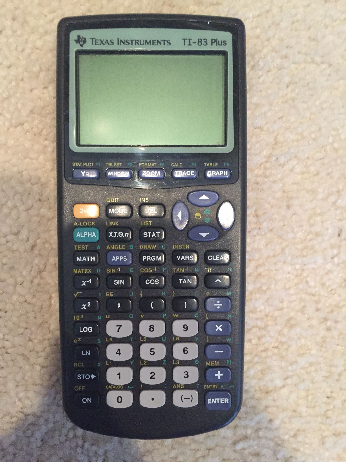GREAT CONDITION Texas Instruments TI 83 Plus Graphing Calculator