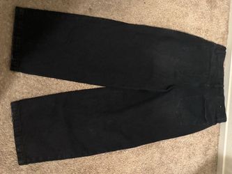 Black Original Use ultra baggy jeans