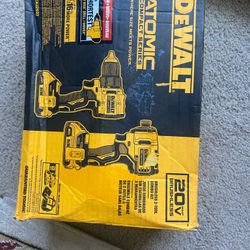 Dewalt Combo Drils Atómic 20v Brushslees 