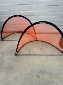 GOLME Pro Pop Up Soccer Goal + Adidas Soccer Ball