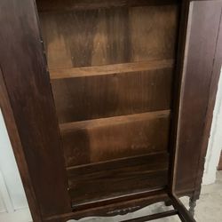 Antique Wood Cabinet