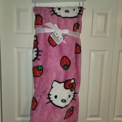 Hello Kitty Blanket Large