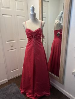Beaded Pink Formal Gown