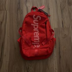 Supreme Red Backpack