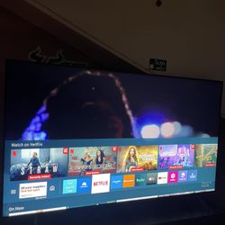 Samsung 65in 4K smart TV
