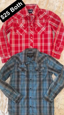 Boot Barn boys western snap shirts 8/10
