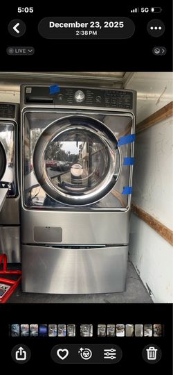 Washer and Dryer (Gas) Kenmore Elite