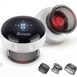 BRAND NEW! Gua Sha One-Touch Cupping Set with Red Light Therapy