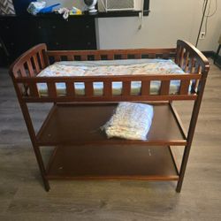 Baby Changing Table w/ Pad & Cover – Great Condition
