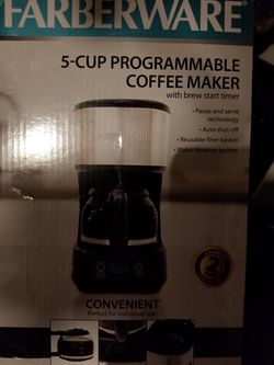 Coffeemaker 5 cups