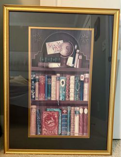Large framed print