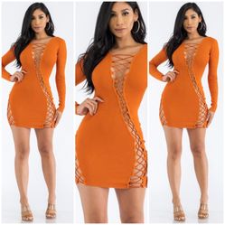Sexy Long Sleeve Dress 