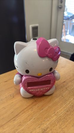 Hello Kitty Projector Alarm Clock AM / FM Radio - KT2064 - Red LED