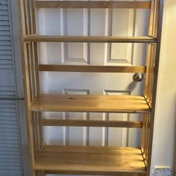 Solid Wood Construction Book Shelf