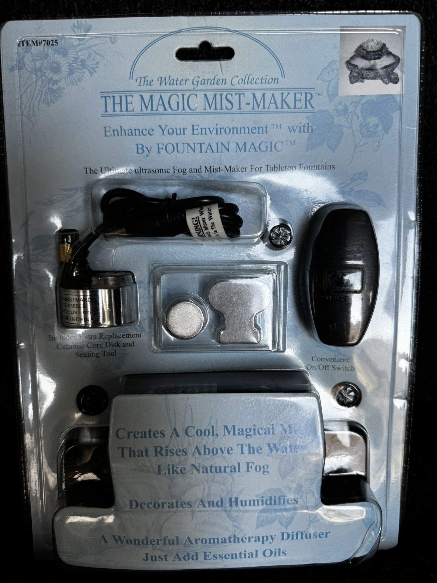 MAGIC MIST-MAKER Fogger Diffuser NIP