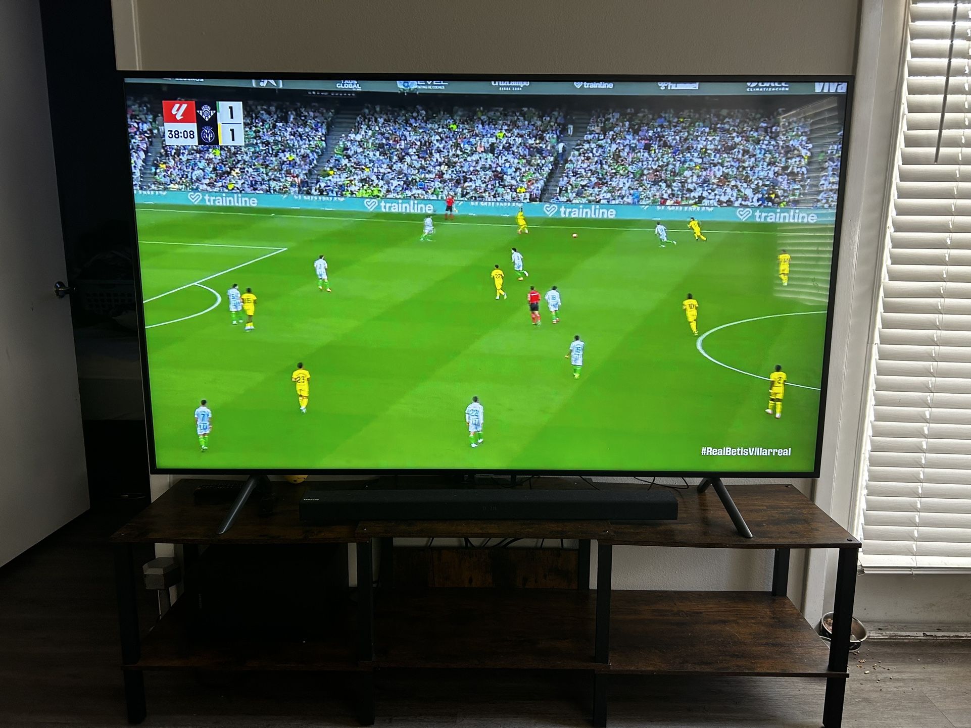 75in Samsung Smart TV And Surround Sound