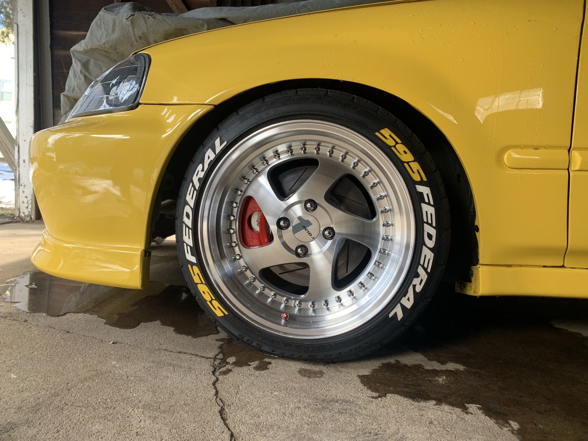 RIMS / WHEELS AVID 1 4x100 16x8 Civic / Integra / Ek / Eg / Dc