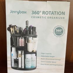New In box WHITE 360° ROTATION COSMETIC ORGANIZER