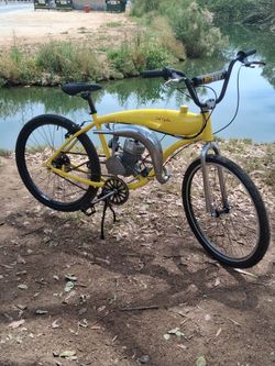 Custom built motor bike
