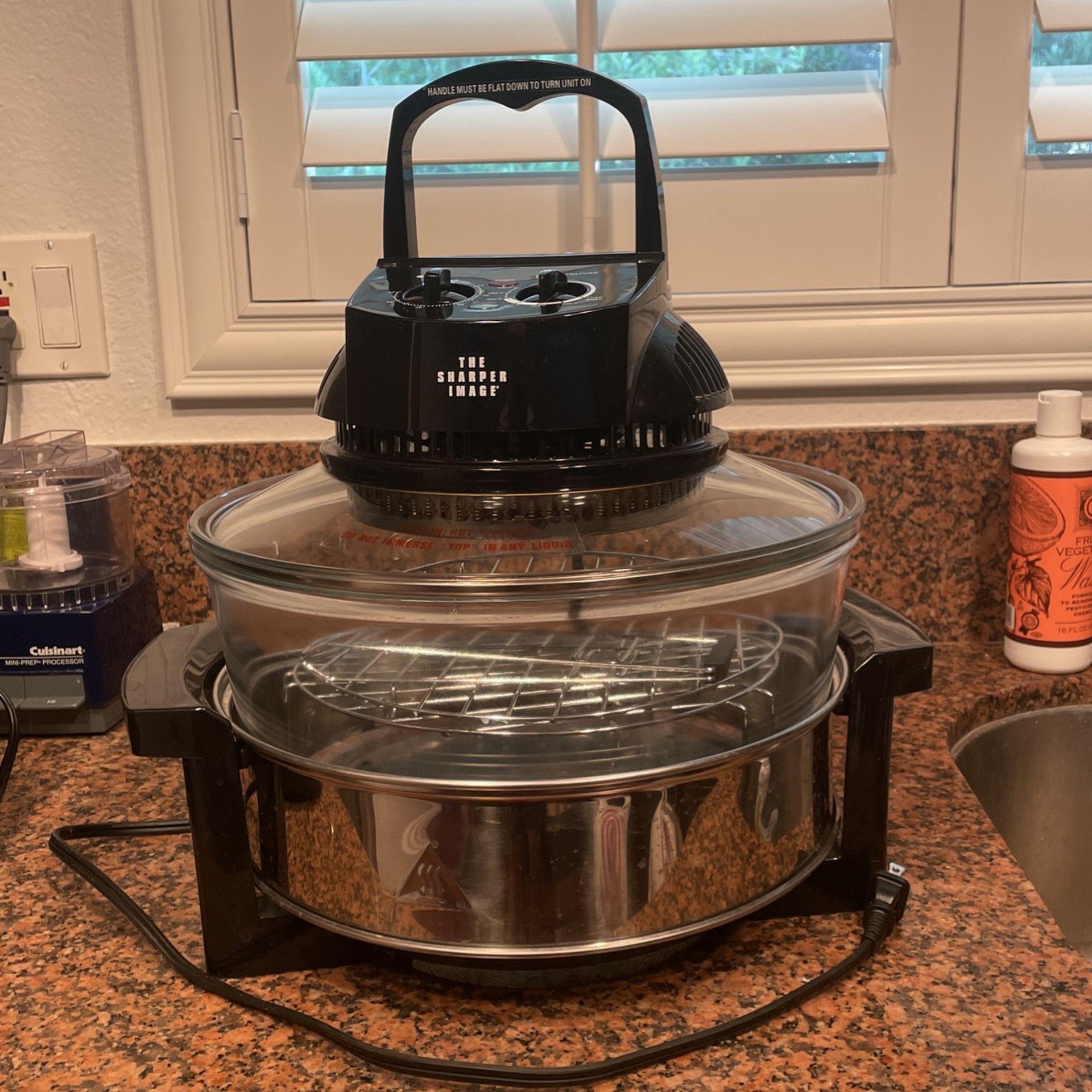 The Sharper Image Super Wave Oven (Air-fryer)