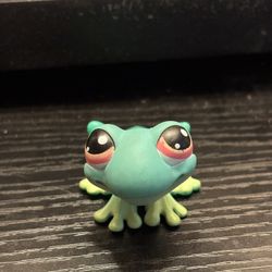 littlest pet shop vintage frog 