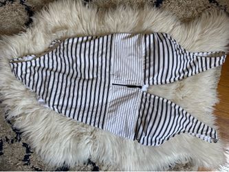 Polo Ralph Lauren new bathing suit never worn women’s size 14 black and white stripes
