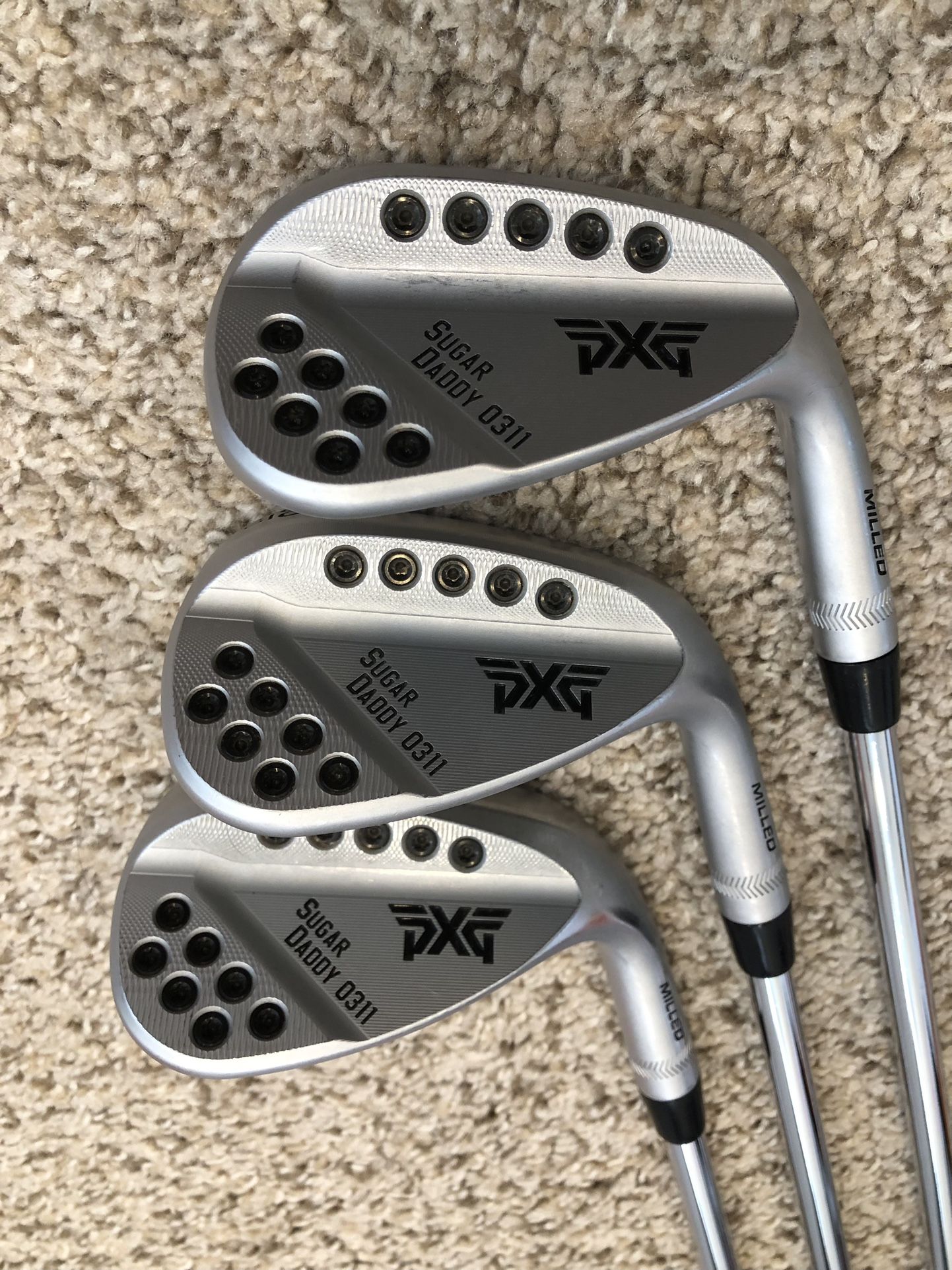 PXG Sugar Daddy Wedges 52°, 56°, & 60° Stiff Flex for Sale in Buena