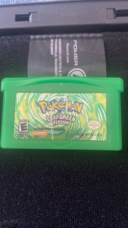 Pokemon Leafgreen Gameboy game