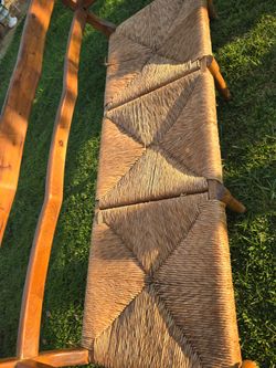 Beautiful large vintage bench