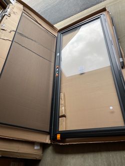 Andersen storm door 3000 full view 36x80 hinge left