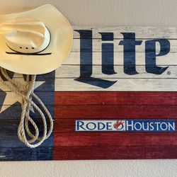 Miller Lite Rodeo Houston Sign