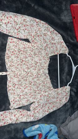 Flower Crop Shirt 