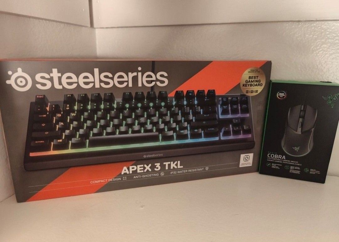 Wired Gaming Mouse and Keyboard