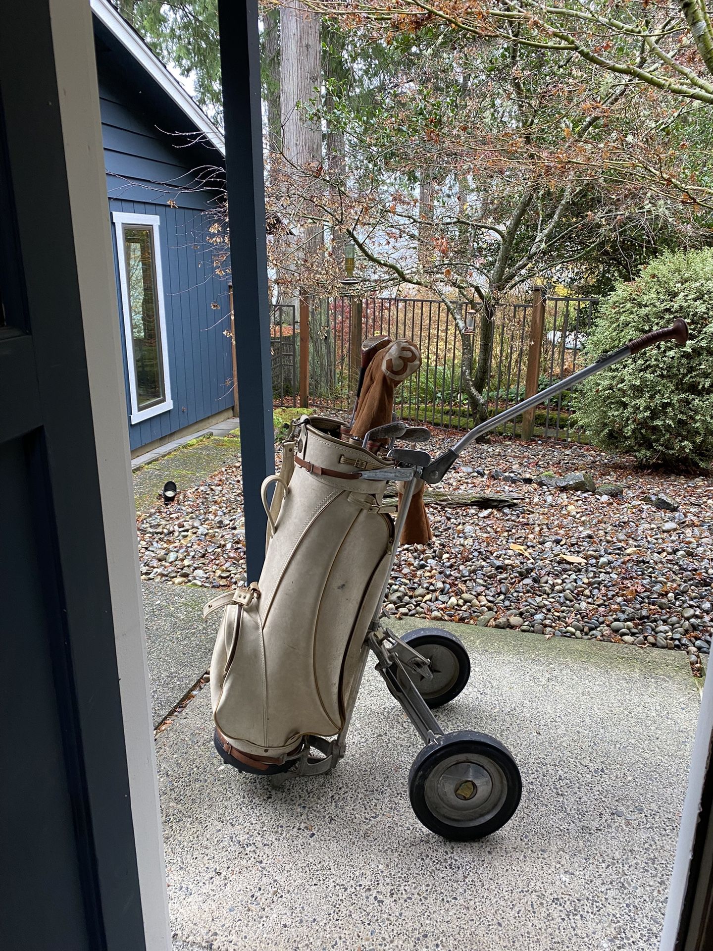 Free Antique Ladies Golf Bag & Clubs