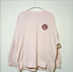 Pink crewneck